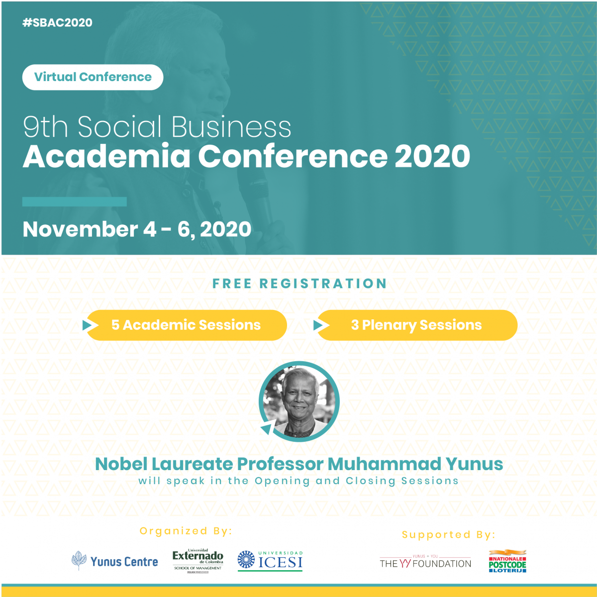 9th Social Business Academia Conference - November 4-6, 2020